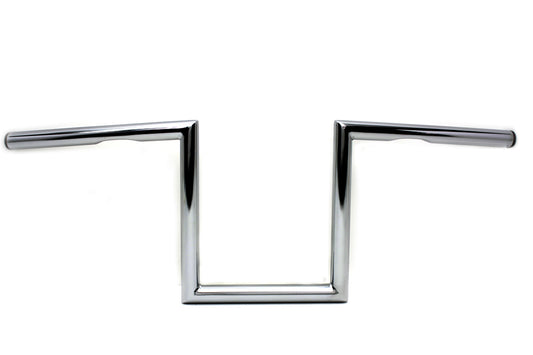 10  Z Handlebar with Indents Chrome(EA)