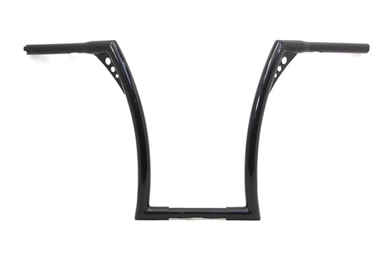 17  Black Z-Bar Handlebar with Indents(EA)