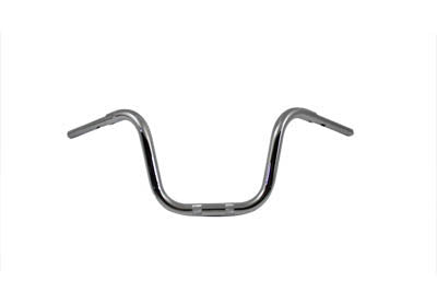 10  Ape Hanger Handlebar with Indents Chrome(EA)