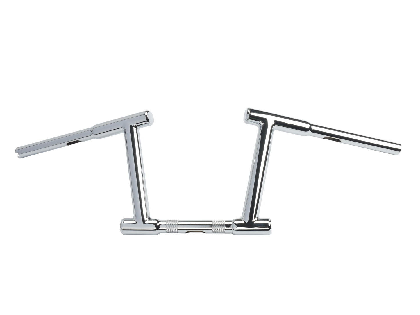 10  Z-Bar Racing Handlebar with Indents Chrome(EA)