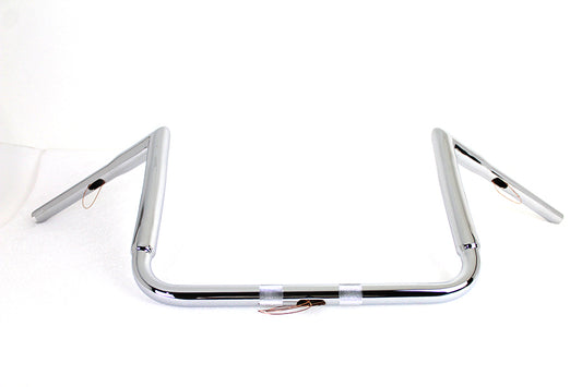 12  Chrome ChiZeled Z-Bar Handlebar without Indents(EA)