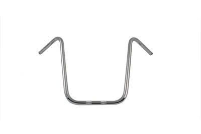 18  Ape Hanger Handlebar with Indents Chrome(EA)