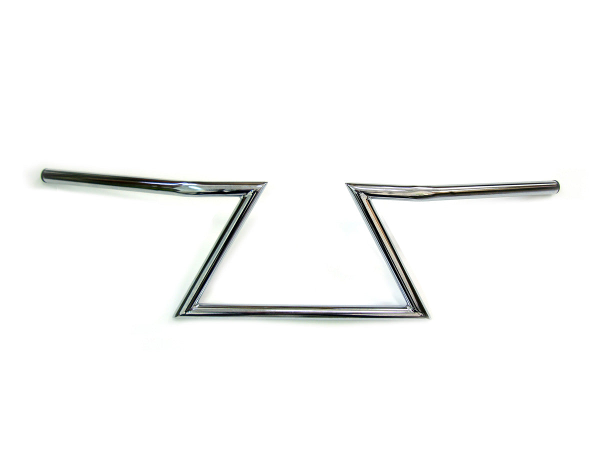 8  Z Handlebars Chrome without Indents(EA)