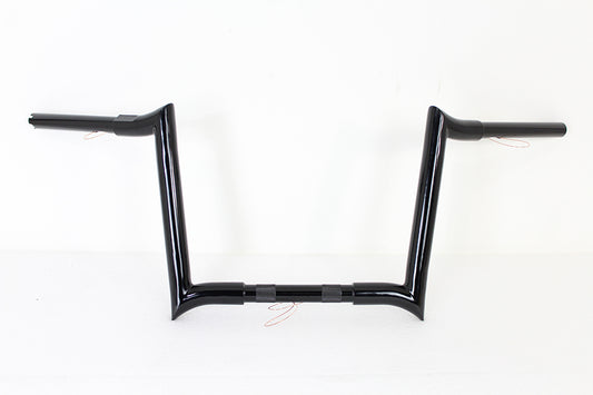 12  Black Z-Bar Handlebar with Indents(EA)