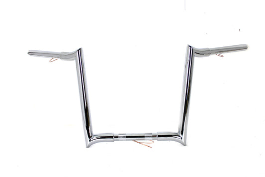 14  Chrome Z-Bar Handlebar with Indents(EA)