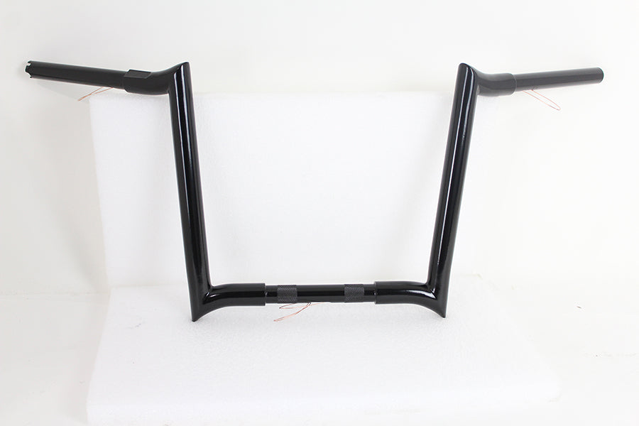 14  Black Z-Bar Handlebar with Indents(EA)