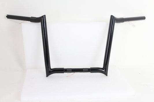 14  Black Z-Bar Handlebar with Indents(EA)