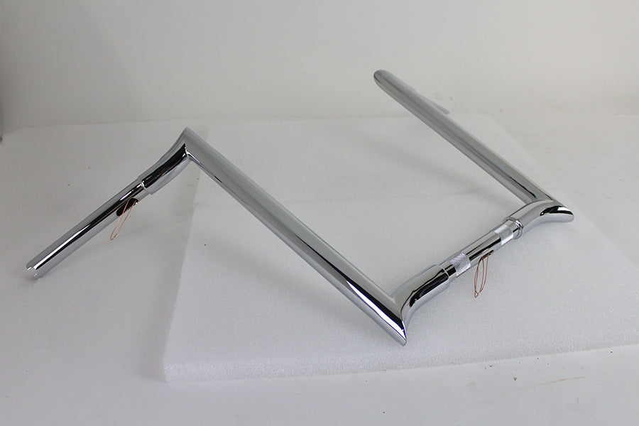 16  Chrome Z-Bar Handlebar with Indents(EA)