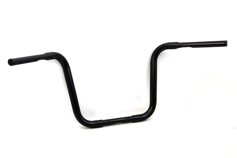 12-1/2  Buffalo Ape Hanger Handlebar with Indents Black(EA)