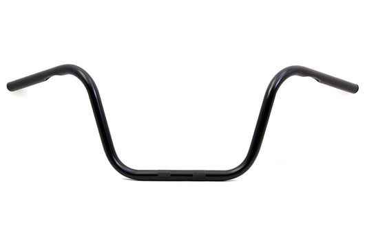 10  Black Ape Hanger Handlebar with Indents(EA)