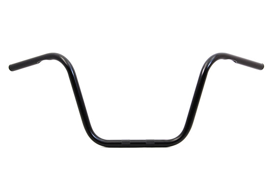 12  Ape Hanger Handlebars with Indents Black(EA)