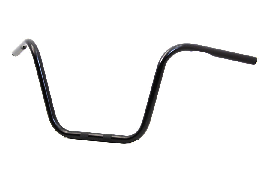 12  Ape Hanger Handlebars with Indents Black(EA)