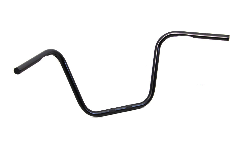 12  Ape Hanger Handlebars with Indents Black(EA)