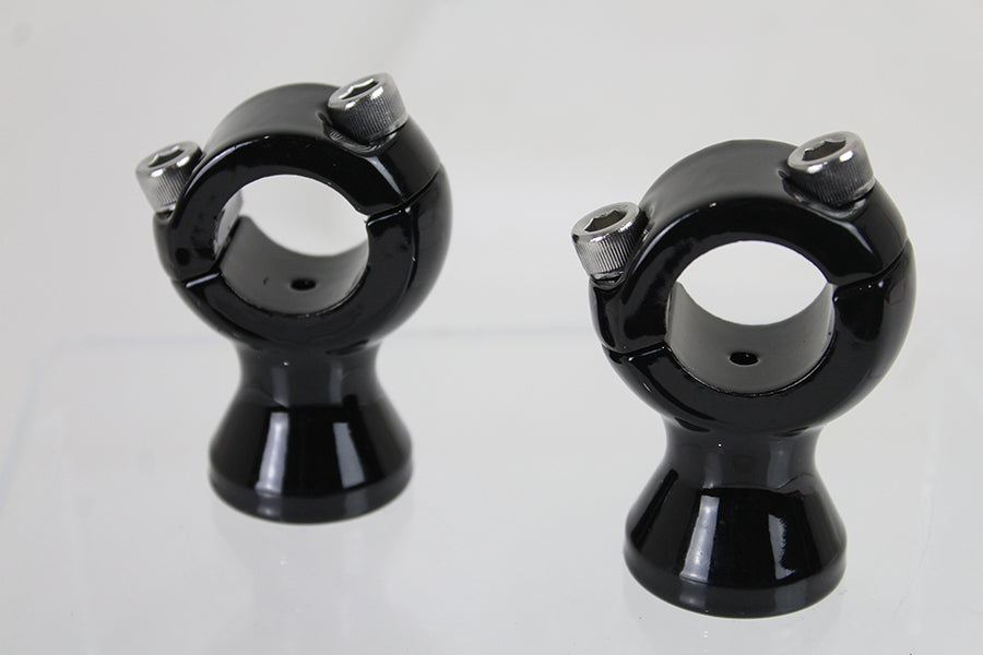 1-3/4  Gloss Black Speed Freak Handlebar Riser Set(SET)