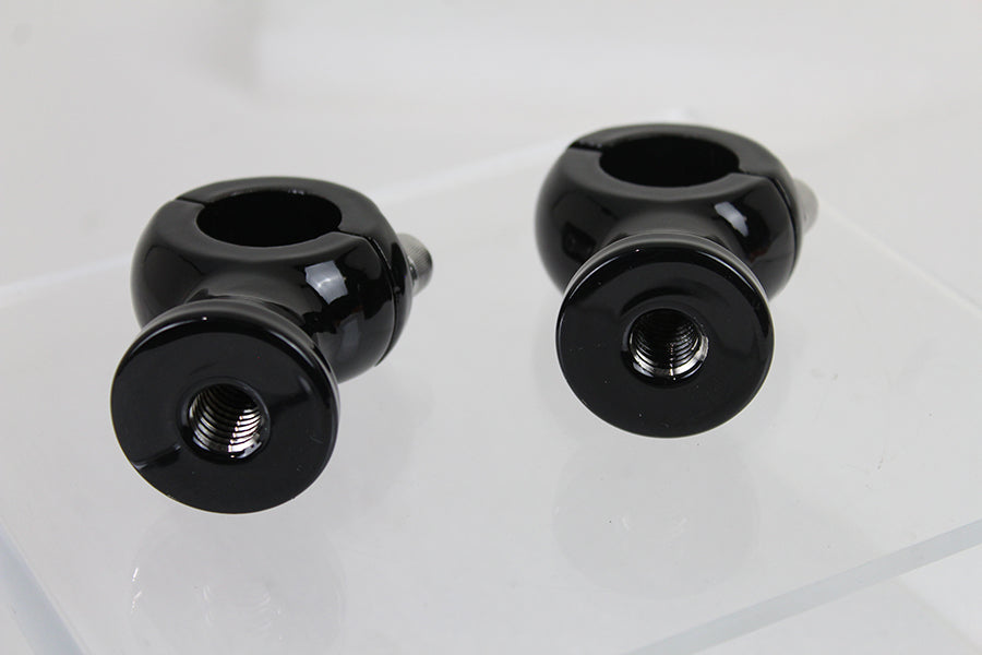 1-3/4  Gloss Black Speed Freak Handlebar Riser Set(SET)