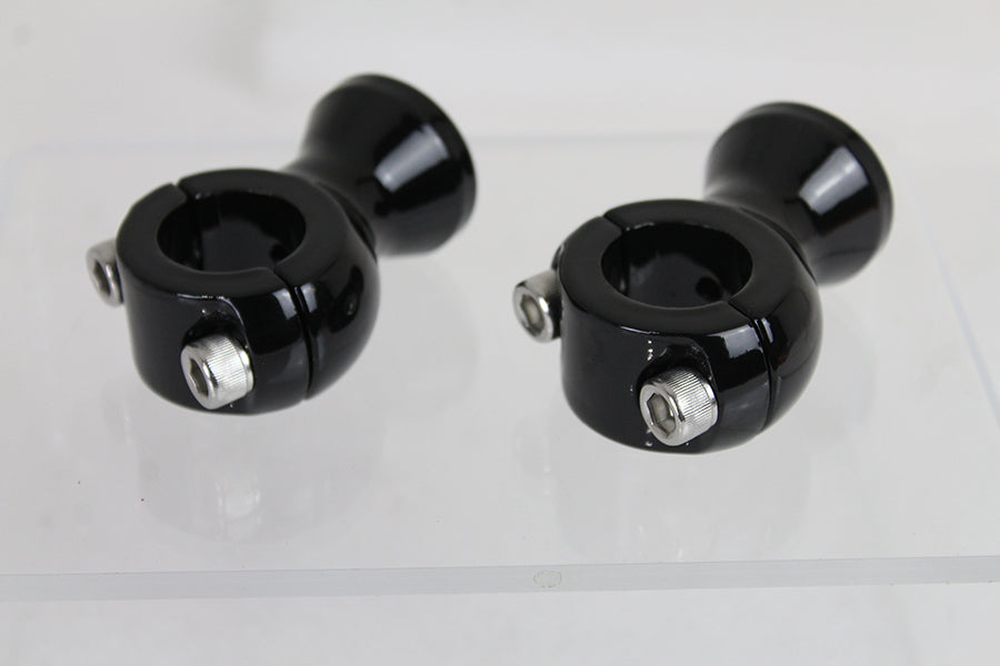 1-3/4  Gloss Black Speed Freak Handlebar Riser Set(SET)