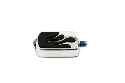 Shifter Footpeg Chrome Flame Style(EA)