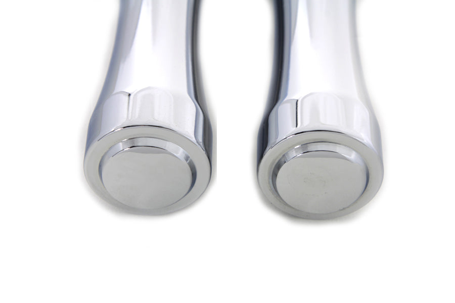 Chrome Contour End Footpeg Set(SET)