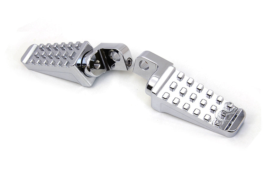 Chrome Racer Style Footpeg Set(SET)