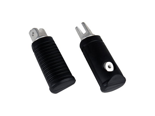 Round Style Rider Footpeg Set Zinc(SET)