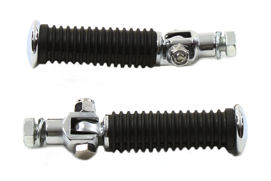 Rubber Style Passenger Footpeg Set(SET)