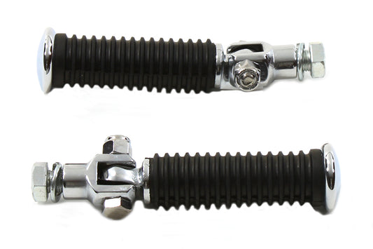 Rubber Style Passenger Footpeg Set(SET)