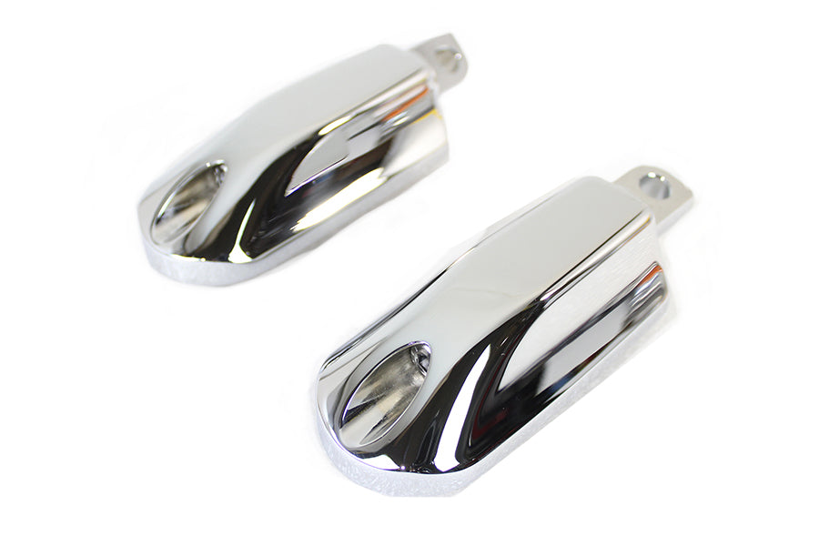 Chrome Small Streamliner Style Footpeg Set(SET)