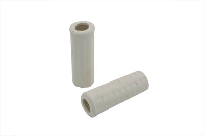 Replica White Waffle Grip Set with Plug Hole(SET)