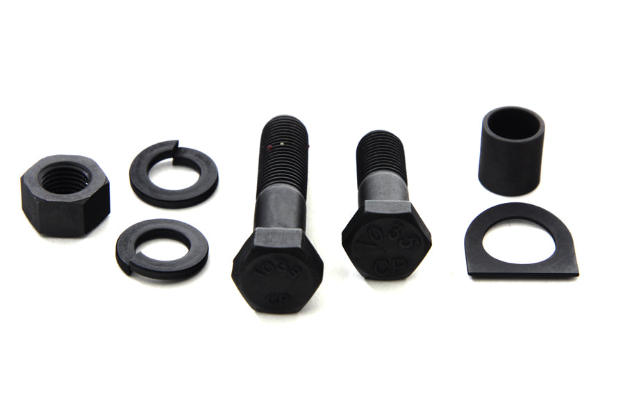 Parkerized Starter Crank and Kick Starter Pedal Mounting Kit(KIT)