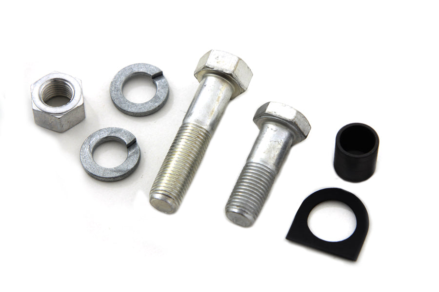 Cadmium Starter Crank and Kick Starter Pedal Mounting Kit(KIT)
