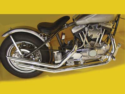 Exhaust Drag Pipe Set Slash Cut(SET)
