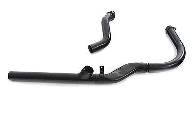 2 into 1 Black Exhaust Header Set(KIT)