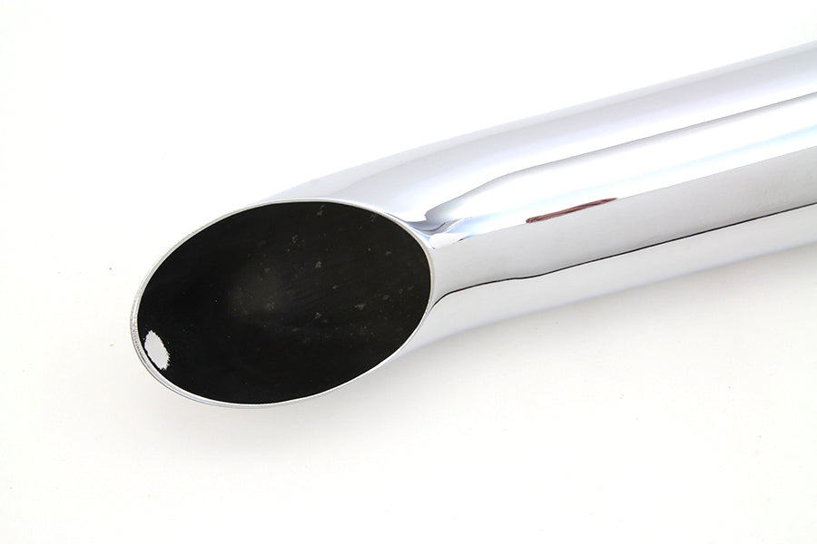 Wyatt Gatling 2 into 1 Exhaust Header Set Chrome(SET)