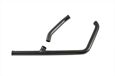 2 into 1 Exhaust Pipe Header Chrome(KIT)
