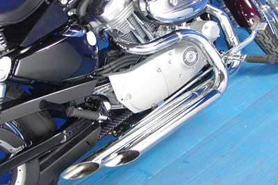 Exhaust Drag Pipe Set Slash Cut(SET)