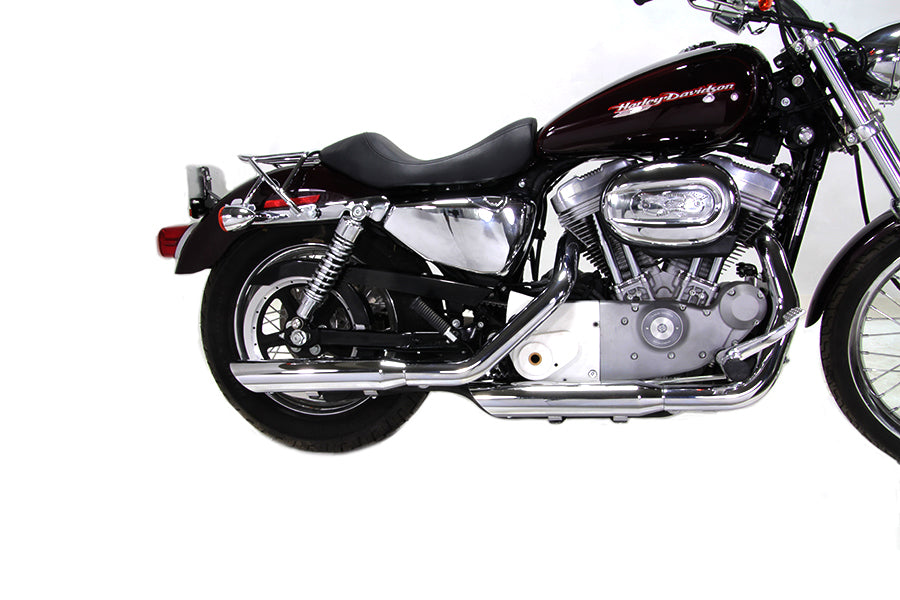 Wyatt Gatling Down Slash Slip-On Muffler Set Chrome(SET)