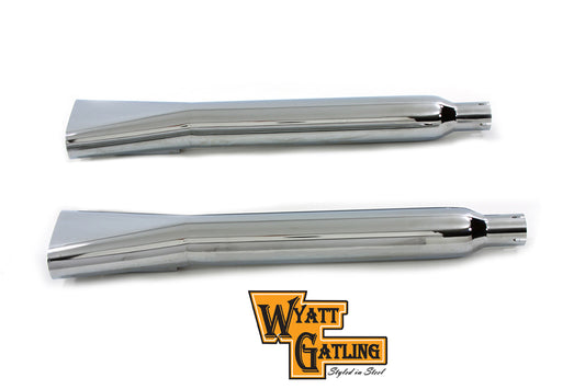 Wyatt Gatling Wide Oval Muffler Set(SET)