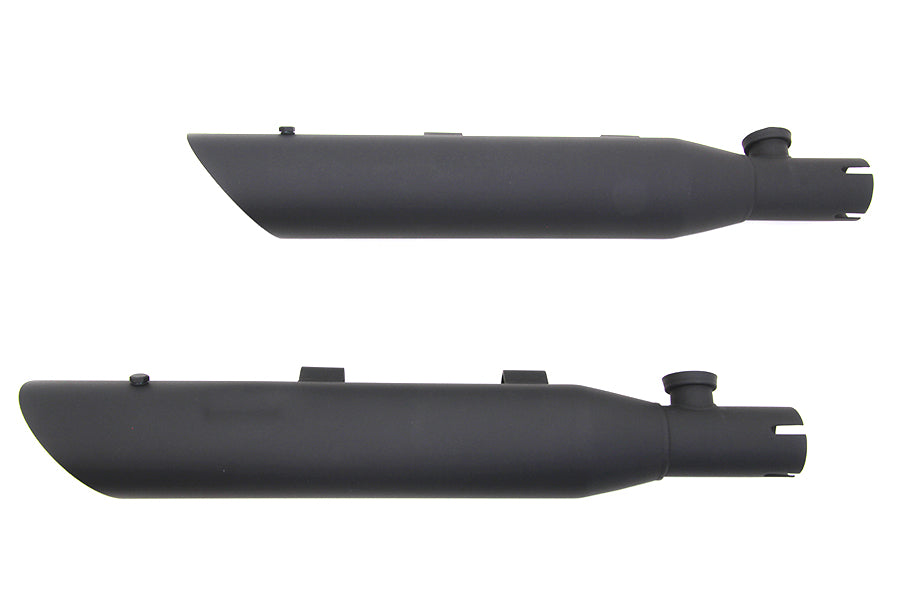 Wyatt Gatling Side Slash Slip-On Muffler Set Black(SET)