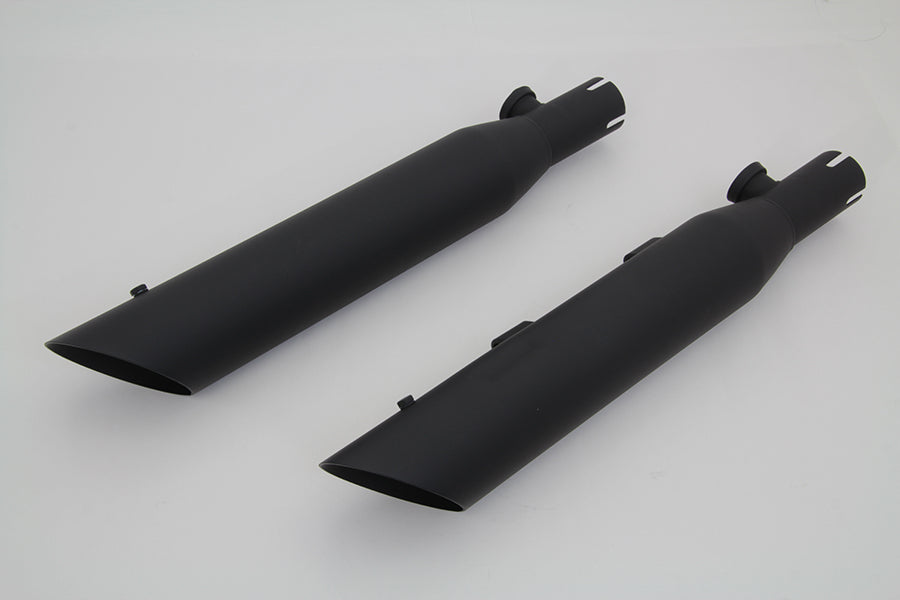 Wyatt Gatling Side Slash Slip-On Muffler Set Black(SET)
