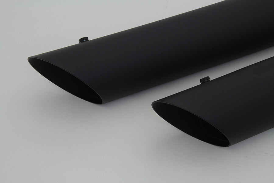 Wyatt Gatling Side Slash Slip-On Muffler Set Black(SET)