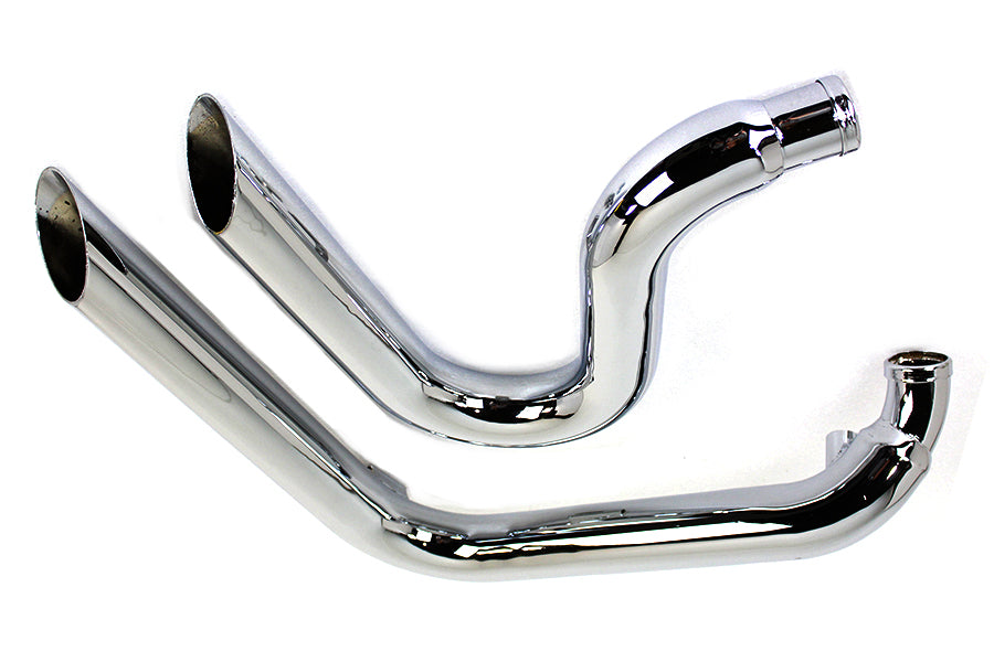 FXST Zoomies Exhaust Drag Pipe Set Chrome(SET)