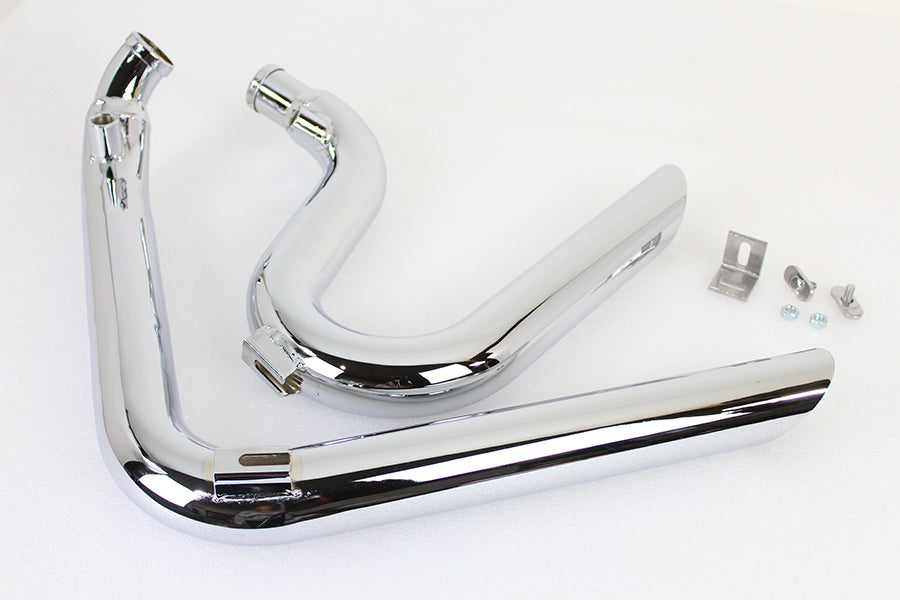 FXST Zoomies Exhaust Drag Pipe Set Chrome(SET)
