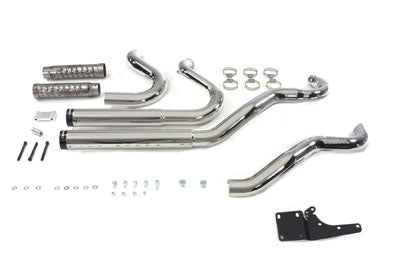 2 Into 2 Exhaust System Staggered Style(KIT)