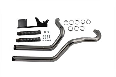2 Into 2 Exhaust System Staggered Style(KIT)