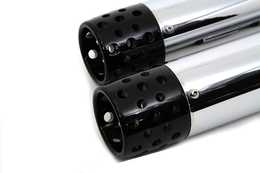 Wyatt Gatling Muffler Set with Black Shooter Style End Tips(SET)
