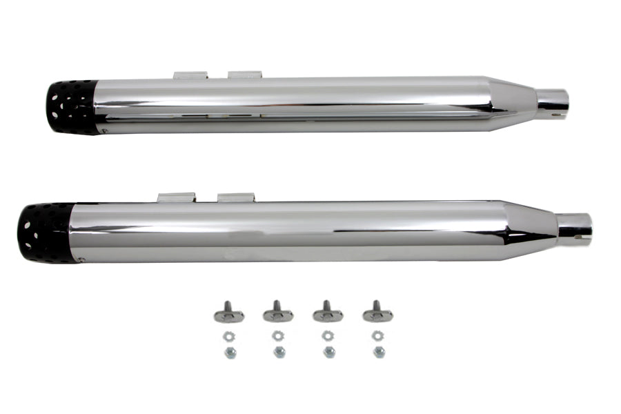 Wyatt Gatling Muffler Set with Black Shooter Style End Tips(SET)