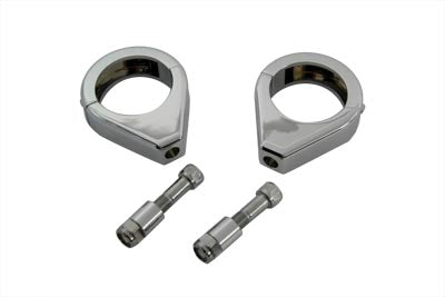 Chrome Turn Signal Clamp Kit 41mm Forks(SET)