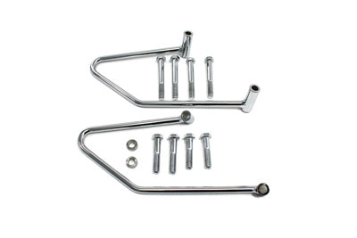 Saddlebag Support Set Chrome(SET)