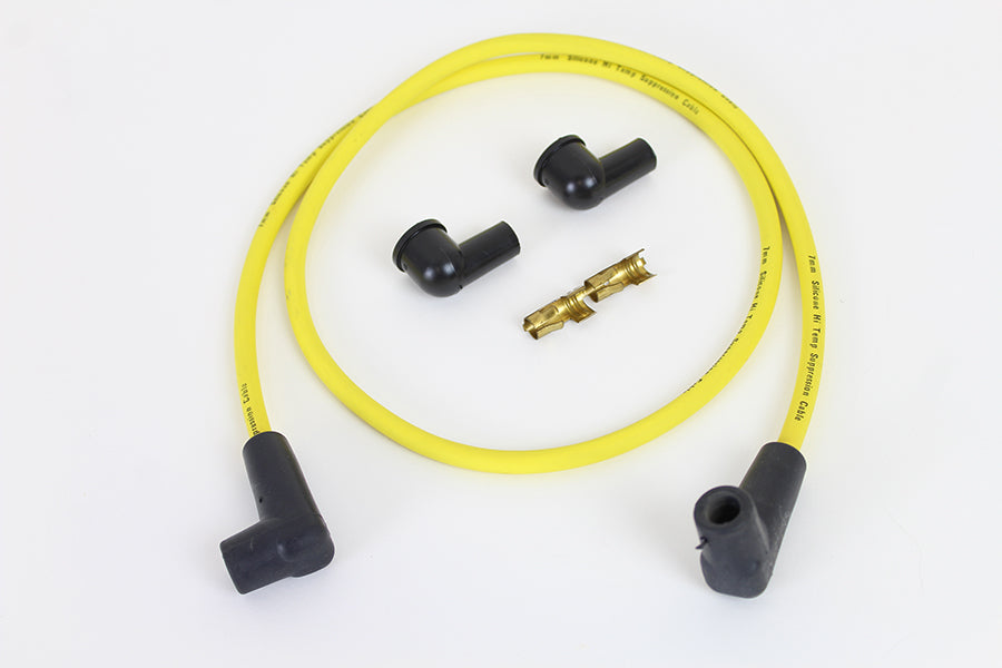 Yellow Suppression Core 7mm Spark Plug Wire Kit(KIT)