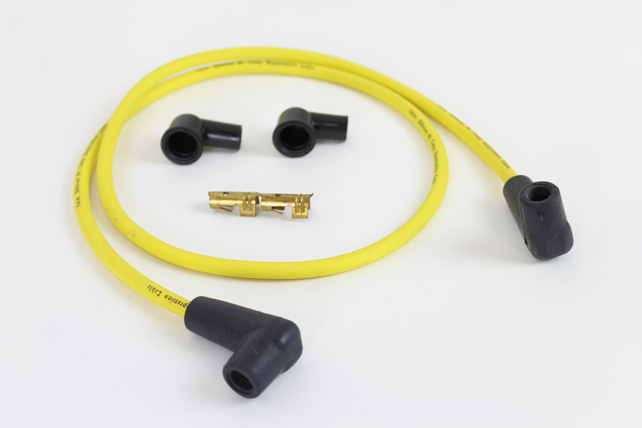 Yellow Suppression Core 7mm Spark Plug Wire Kit(KIT)